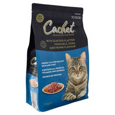 Gourmet Dry Cat Food 1kg